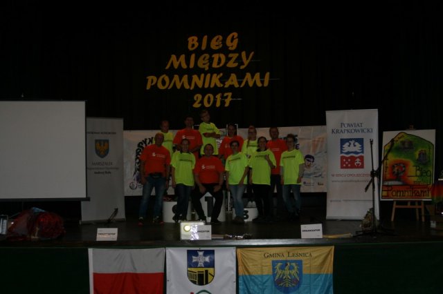 "Bieg między pomnikami" z historią w tle - podziękowanie